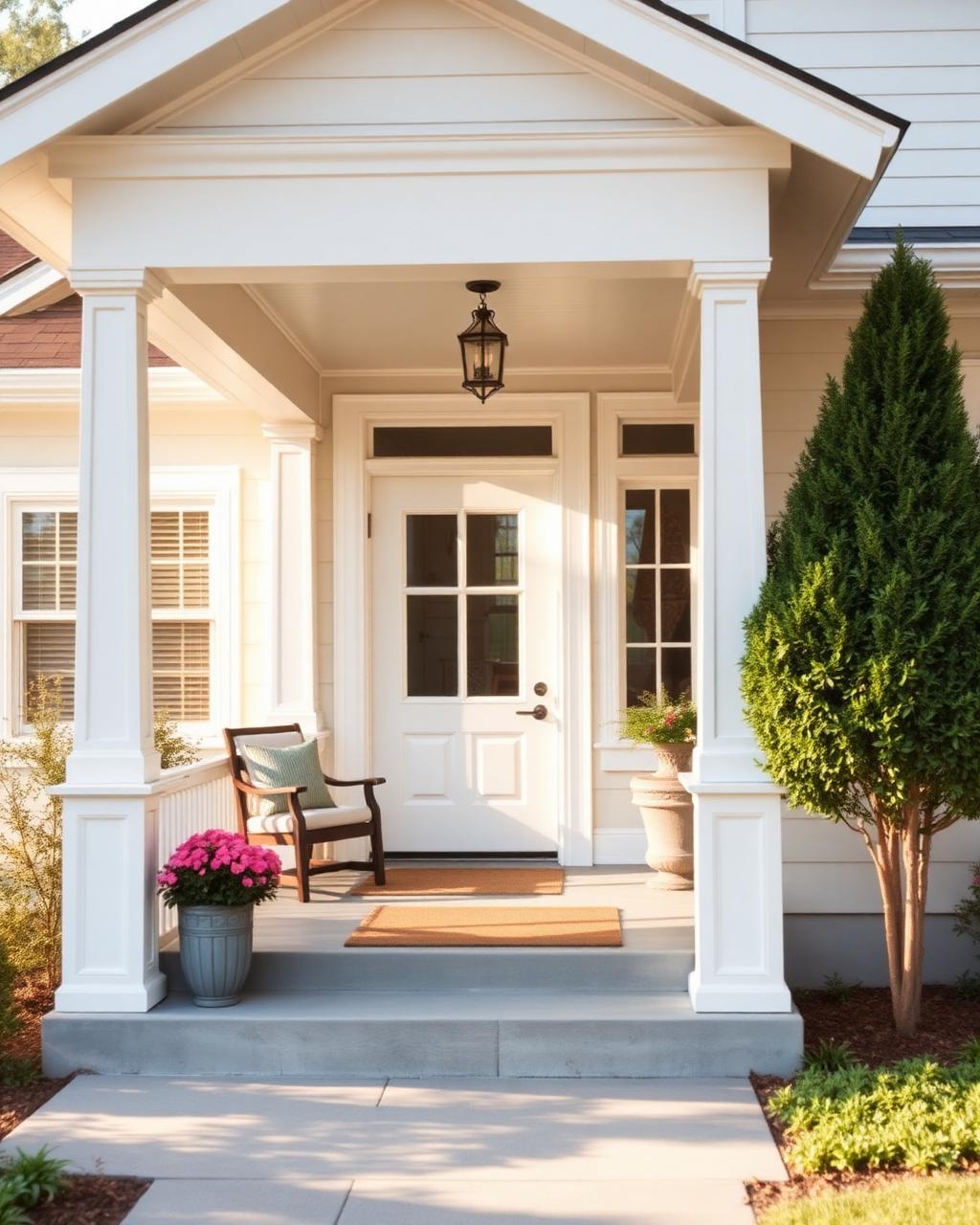 Craftsman home with a welcoming front porch